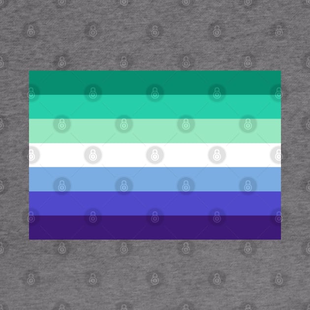 Gay Men Pride Flag by Scar